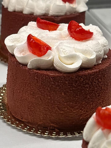 Trufado de Cereja de Mousse de Chocolate