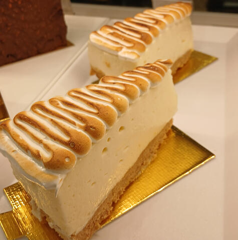 Fatia torta de limao