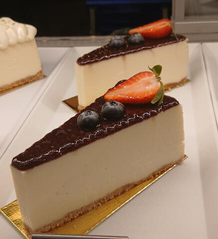 Cheesecake de frutas vermelhas
