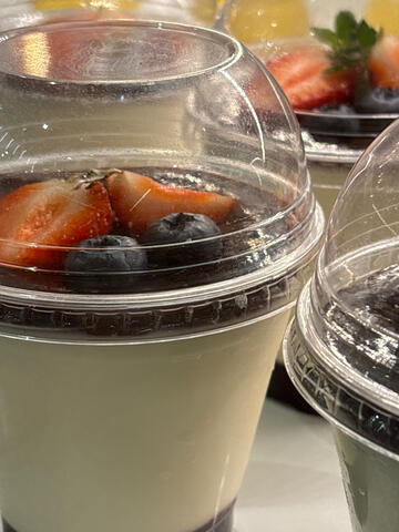 Iogurte Grego com Frutas Vermelhas