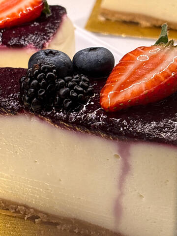 Cheesecake Frutas Vermelhas