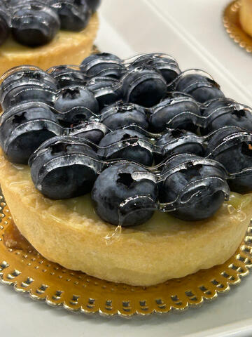 Tortinha de Blueberry